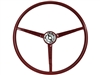 1967 Ford Mustang Red Steering Wheel