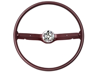 1968 1969 Ford Mustang Steering Wheel OE Red