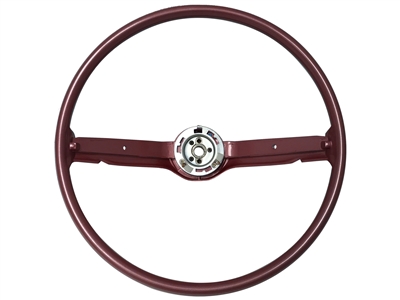 1968 1969 Ford Mustang Steering Wheel OE Red