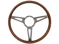 VSW S9 Classic Wood Riveted Steering Wheel