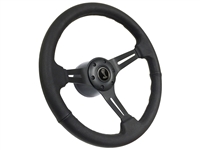 VSW S6 Sport Leather Steering Wheel Ford Tiffany Snake Black Kit