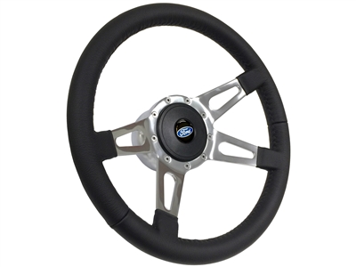 VSW S9 Premium Leather Steering Wheel Ford Kit ST3070-1