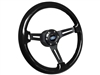 VSW S6 Sport Black Wood Steering Wheel Ford Kit