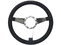 S9 Premium Leather Solid 3-Spoke Center, ST3087