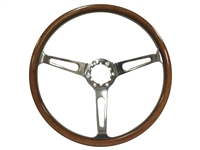 S6 Classic Deluxe Wood Steering Wheel