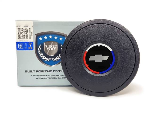 S9 Standard Tri-Color Chevy Bow Tie Horn Button