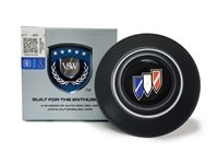 VSW Retro Series Black  Buick Tri-Shield Horn Cap