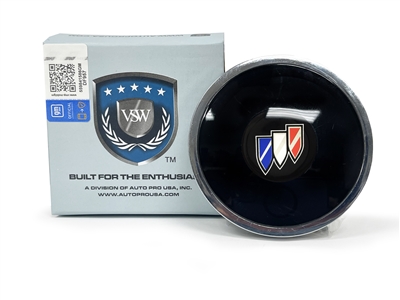VSW S6 Deluxe Horn Button with Buick Tri-Shield Emblem
