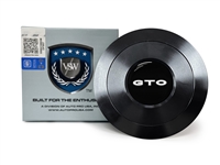 VSW S9 Black Billet Horn Button with GTO Emblem