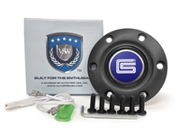 Auto Pro USA , Volante , CS Shelby , Ford , Mustang , Black , Horn Button , 6 Bolt , 3d , foil , emblem