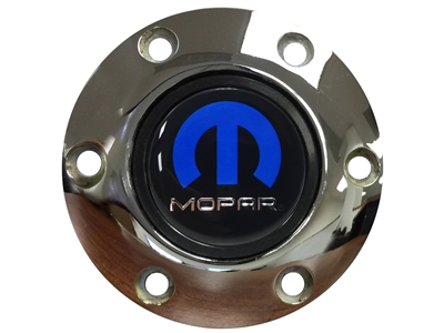 S6 Chrome Horn Button with Mopar Emblem