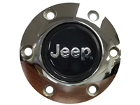S6 Chrome Horn Button with Jeep Emblem