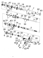 NP833 1-2 Synchro Assembly, 1AWT294-80C - Dodge Transmission Parts | Allstate Gear