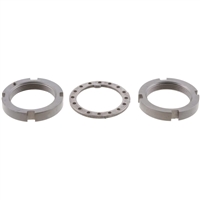 Spicer Dana 30 & 44 / GM 8.5" 10 Bolt Front Spindle Nut Kit, 28068X