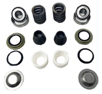 KINGPIN BEARING SEAL REBUILD KIT W/BUSHING & SPRING GM CHEVY DANA 60 DANA 77-91, 706395X-KIT