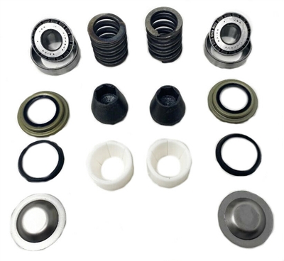 KINGPIN BEARING SEAL REBUILD KIT W/BUSHING & SPRING GM CHEVY DANA 60 DANA 77-91, 706395X-KIT