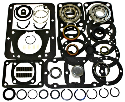 Dodge GM NP435 4 Speed 62-65 with Ball Input Bearing - Bearing Kit with Seals and Gaskets, BK127E | Allstate Gear
