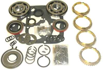 NP833 4 Speed Bearing Kit with Synchro Rings, BK130WS | Allstate Gear