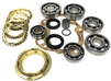FS5W71C FS5W71H FS5W71E Rebuild Kit 5 Speed Bearing Kit with Synchro Rings, BK133BWS