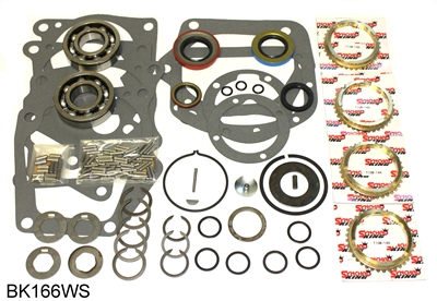 Borg Warner T10 4 Speed Bearing Kit with Synchro Rings, BK166WS | Allstate Gear