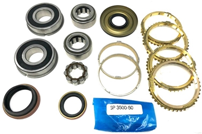 Jeep NV3550 Transmission Rebuild Kit with Synchro Rings, BK235FWS