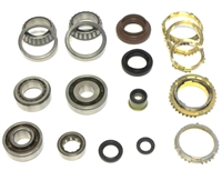 Toyota C52 C56 5 Speed Transmission Bearing Kit with Synchro Rings, BK418AWS | Allstate Gear