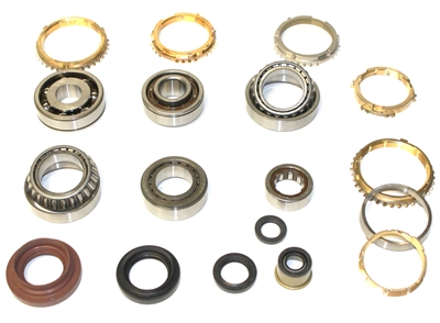 C52 C59 5 Speed Transmission Bearing Kit with Synchro Rings, BK418BWS | Allstate Gear