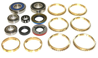 NV1500 NV2550 Dodge Jeep Bearing Kit with Synchro Rings, BK494WS | Allstate Gear