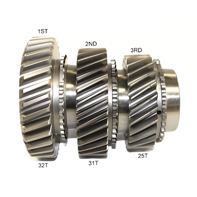 Ford Toploader 4 speed Wide Ratio 1st-2nd & 3rd Gear Set, WT296A-1X2X3