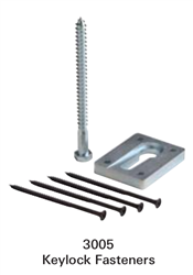 Stair Hardware & Accessories - 3005: Keylock Fasteners | Stair Part Pros