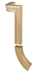 7076: 2 Rise Right Hand with No Cap Handrail Fitting | Stair Part Pros