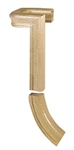 70952: 2 Rise Right Hand with No Cap Handrail Fitting