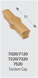 7120: Tandem Cap Handrail Fitting