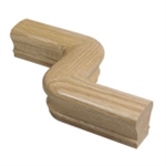 7211S: Quarter Turn "S- Left Hand" Handrail Fitting