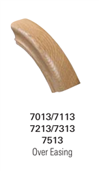 7313: Over Easing Handrail Fitting - 6310 Handrail Fittings | Stair Part Pros