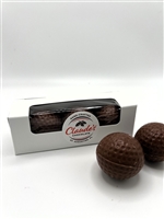 GOLF BALLS IN MILK CHOCOLATE 3PC