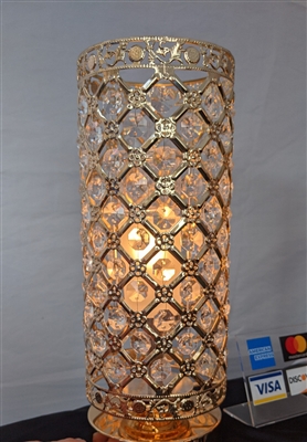 GOLD CRYSTAL LAMP DIFFUSER