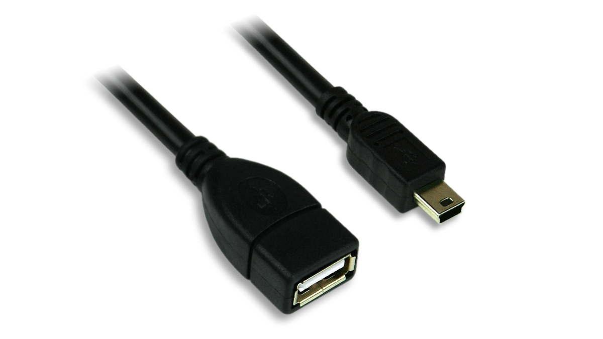 Mini USB to USB Cable From WhiteBox