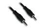 MINI STEREO CABLE - 3.5 mm, M/M, 6 ft.