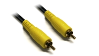 RCA Video Cable - M/M, 6 ft.