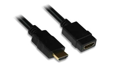 HDMI to HDMI Cable - F/M, 22 in.