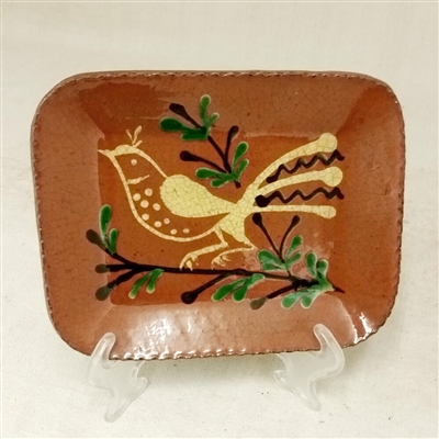 Quilled Bird on Branch Plate (MTO) $45