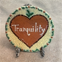 Small Virtue Plate - Tranquility  $30