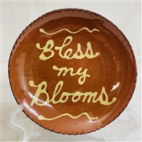 Quilled Bless My Blooms Plate $45
