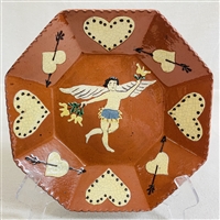 Cupid Octagon Plate $105