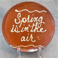 Quilled Spring is in the Air Plate $75