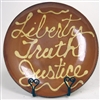 Liberty Truth and Justice Plate (MTO) $180