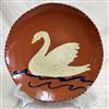 Quilled Swan Plate $65