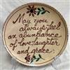 Abundance of Love and Laughter Plate $105