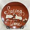 Quilled Spring Time Sheep Plate $95